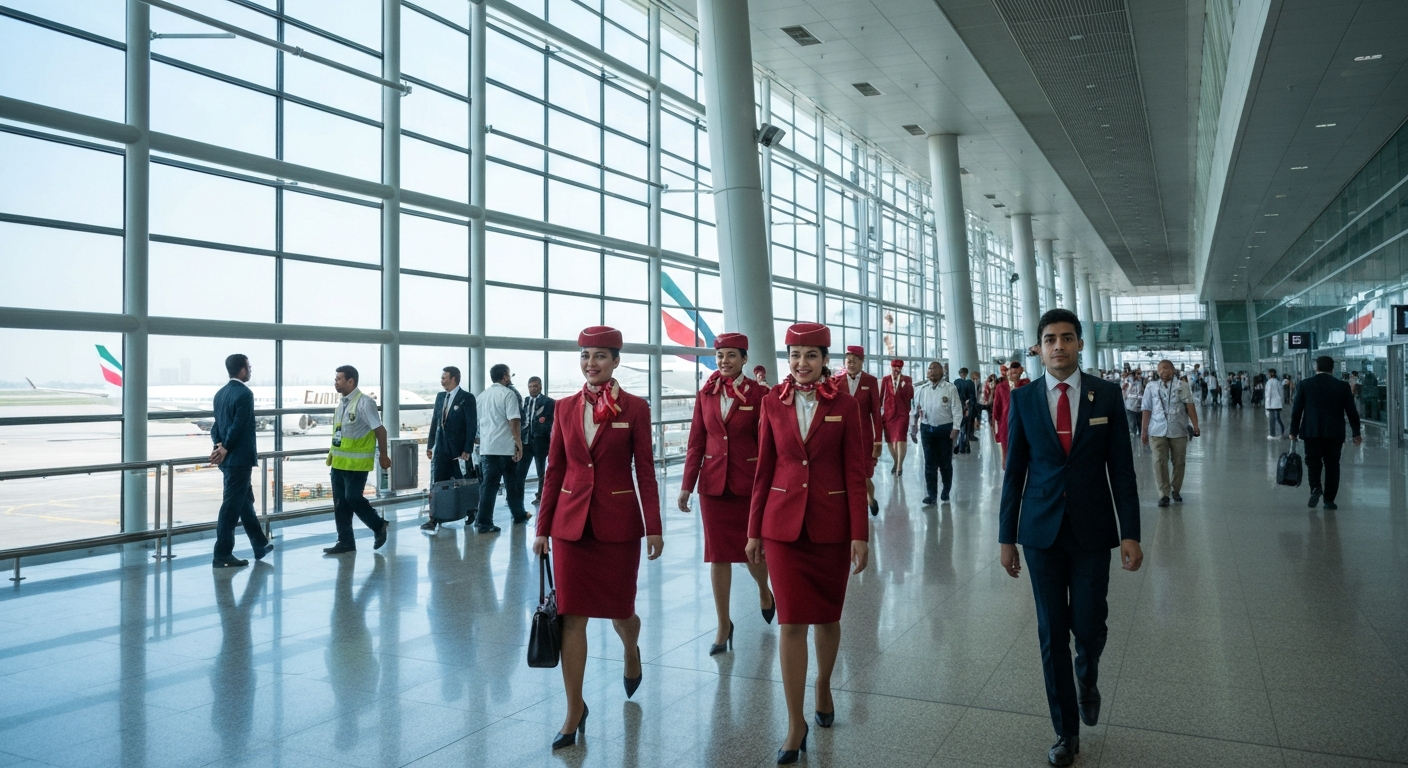 Zarobki w Emirates - ile zarabia stewardessa w luksusowych liniach lotniczych? 2
