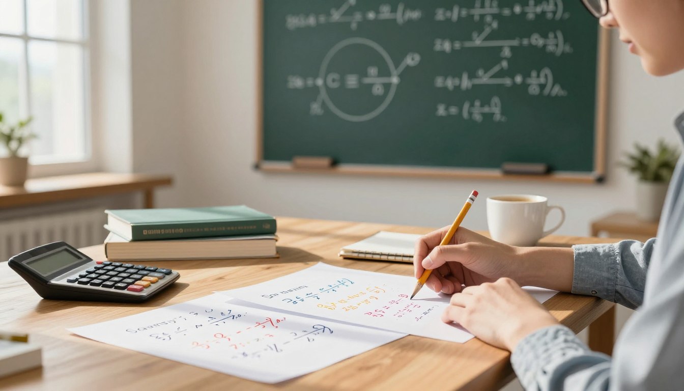 suma kilku wyrażeń algebraicznych