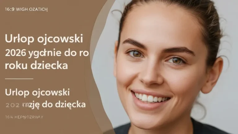 Urlop ojcowski 2026 - 2 tygodnie do roku dziecka - ilustracja